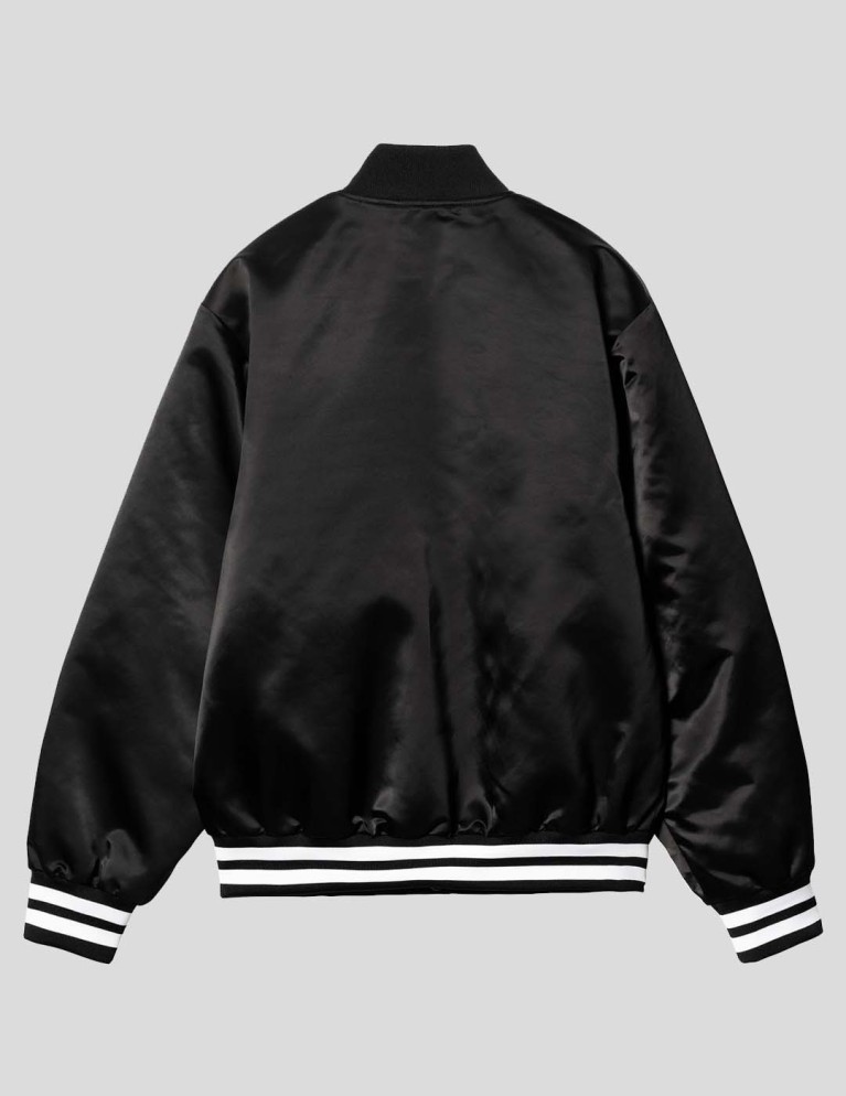 Chaqueta CARHARTT WIP class of 89 bomber jacket black/white